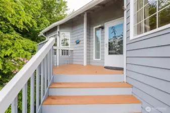 Entry way recently upgraded