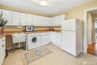 Oversized Main Floor Laundry Room