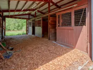 Interior of Barn