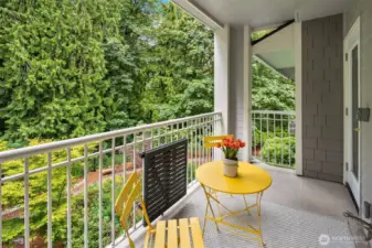 View from unit patio