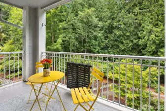 View from unit patio