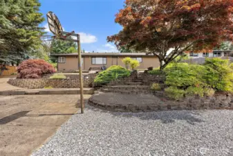 Beautiful landscaping