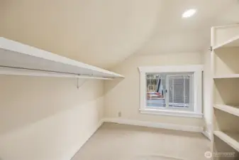 The Primary Walk In Closet