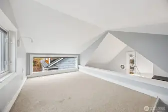 The Cottage sleeping loft