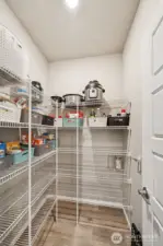 Large walk in pantry