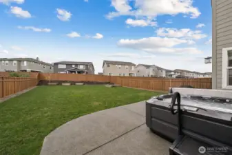 Look at the size of that back yard!