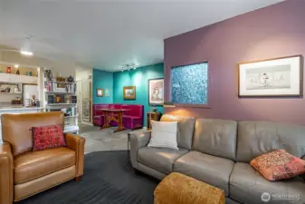 Open floor plan concept