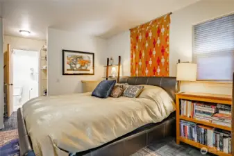 Walk in closet and on suite bathroom