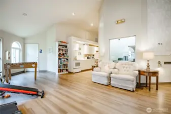 Full kitchen in the clubhouse