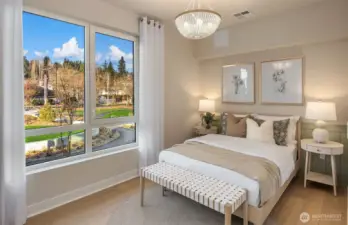 Picture represents model of floorplan, but not actual home.