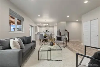 This family room is a great gathering place