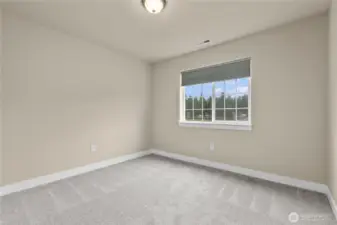 One of the secondary bedrooms