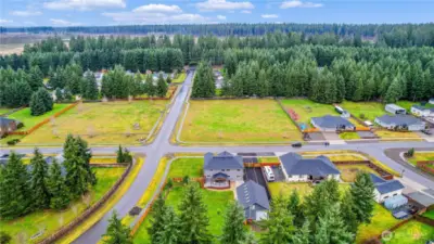Across the street is a Lacamas community park