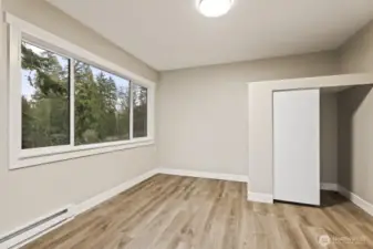 Inside the she-shed/ man-cave or office.