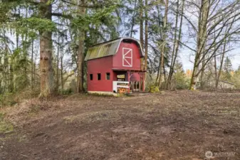 And don't miss the best part...our little red barn!