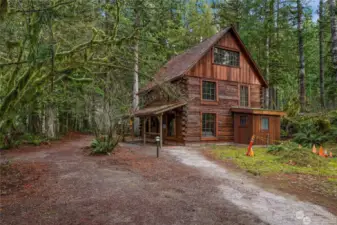 Log Cabin on site for recreational use