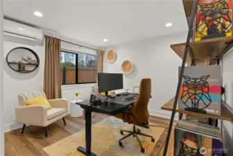 Bedroom #1 as office