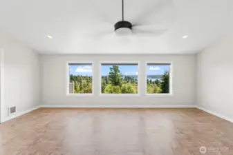 Living room with a view