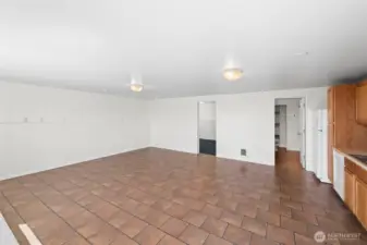 ADU living room/kitchen