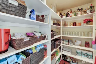 Kitchen walk in Pantry