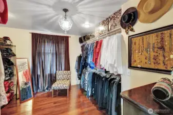 Primary Bedroom Walk in Closet