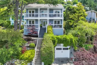 Elevated Front of Home
