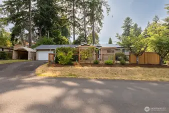 Front of the home, great curb appeal!
