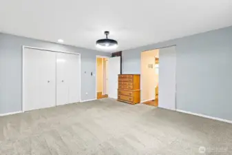 Roomy Primary Bedroom on Main Floor