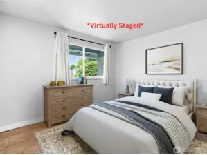 *Virtually Staged* 3rd Bedroom on Main Floor