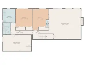 Downstairs Floor Plan