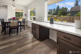 Bakers' Island-lots of room for baking and meal prep