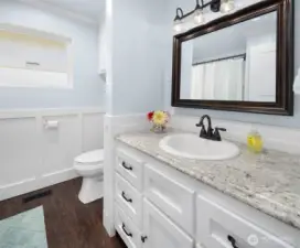 The second full bath.