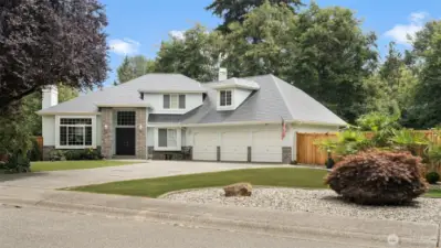 3 Car Garage + Large Yard.