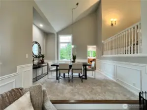Dining Room + New Plush Carpets