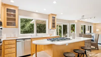 Remodeled Kitchen.