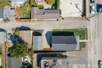 New roof and good sized lot