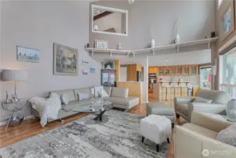 Vaulted ceilings