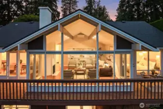 Featuring classic mid-century architecture and style.