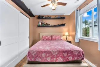 Second bedroom upstairs