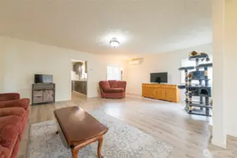 Bright and open living room.