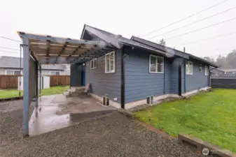 Room for gatherings and outdoor dining.