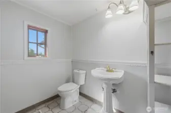 Lower level full bath