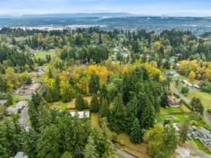 View of the Surrounding Area, known as Lakeland South, just north of Edgewood and the Jovita area. So beautiful, especially in the Fall! Trout Lake and Five Mile Lake are nearby. Access I-5 from 320th, just 7 minutes away. Access to HWY 167 is about 12 minutes away.