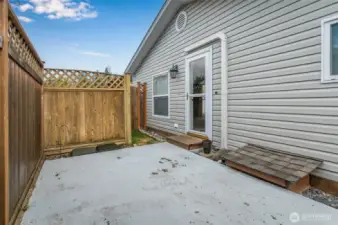 Ready for patio set