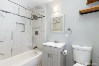 Main floor primary ensuite.
