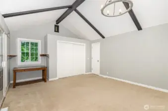Extra spacious upstairs primary suite!