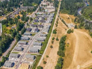Community connection trail to SVT, Tanner Landing Park, and the Snoqualmie River