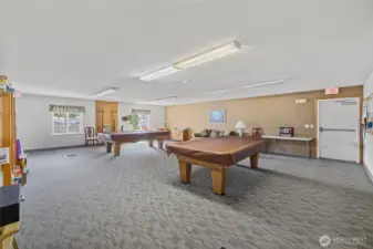 Club house game room