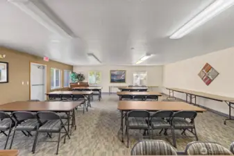 Club house meeting room.