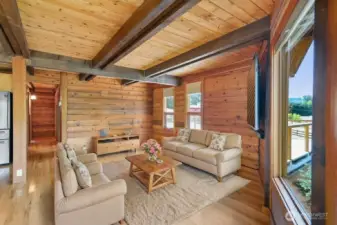 Virtually Staged Living Room